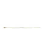 Pulseira Barra Elos Cravejada em Ouro 14k com Diamantes Naturais
