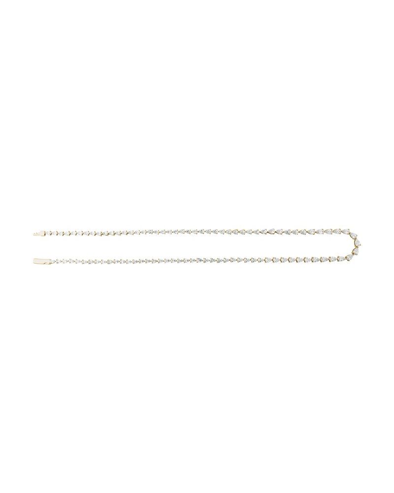 Colar Riviera em Ouro 14k com Diamantes de Laboratório – Modelo 7