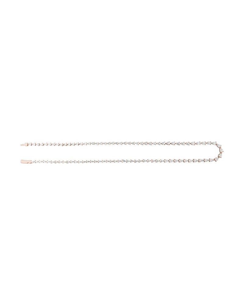 Colar Riviera em Ouro 14k com Diamantes de Laboratório – Modelo 7