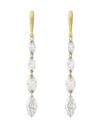 Brinco em Ouro 14k com Diamantes de Laboratório – Modelo 3