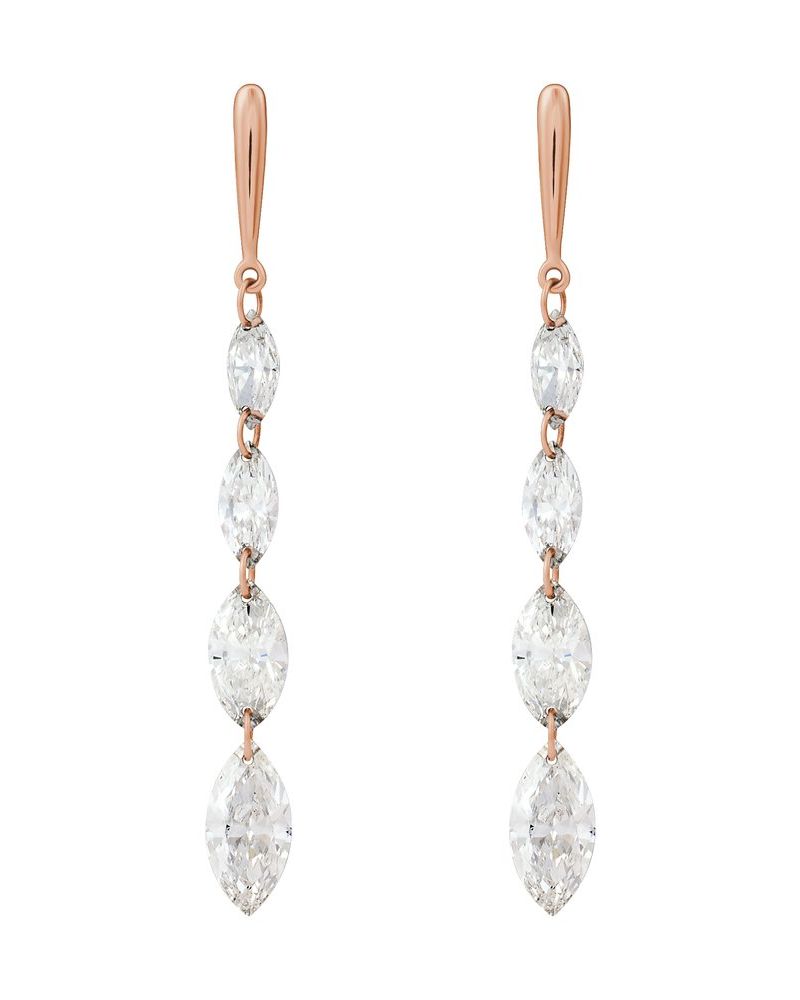Brinco em Ouro 14k com Diamantes de Laboratório – Modelo 3