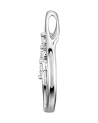 Pingente Três Pedras em Ouro 14k com Diamantes Naturais – Modelo 9