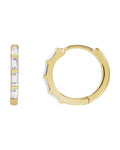 Brinco de Aro em Ouro 14k com Diamantes de Laboratório – Modelo 2