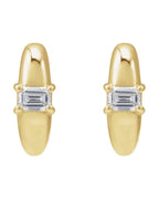 Brinco de Aro Cravejado em Ouro 14k com Diamantes Naturais – Modelo 12