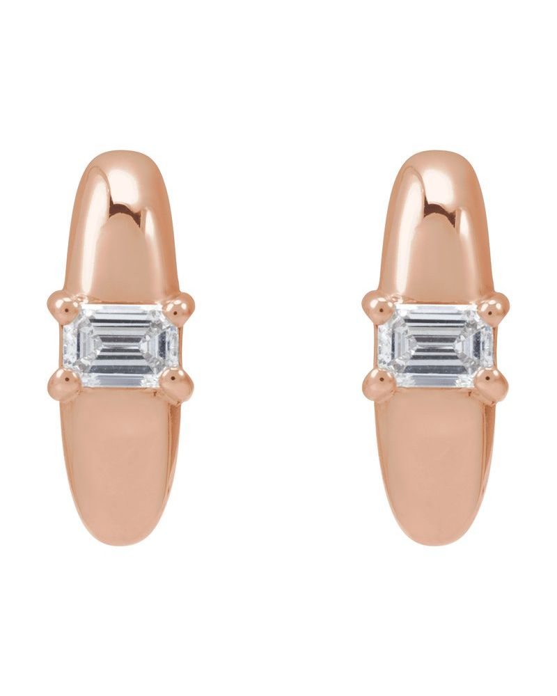 Brinco de Aro Cravejado em Ouro 14k com Diamantes Naturais – Modelo 12