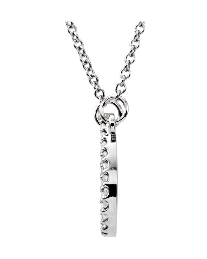 Colar Gota em Ouro 14k com Diamantes Naturais