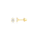 Brinco Chatao Gota 3X5MM — Ouro 10K