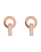 Brinco Pendente Cravejado em Ouro 14k com Diamantes Naturais – Modelo 2