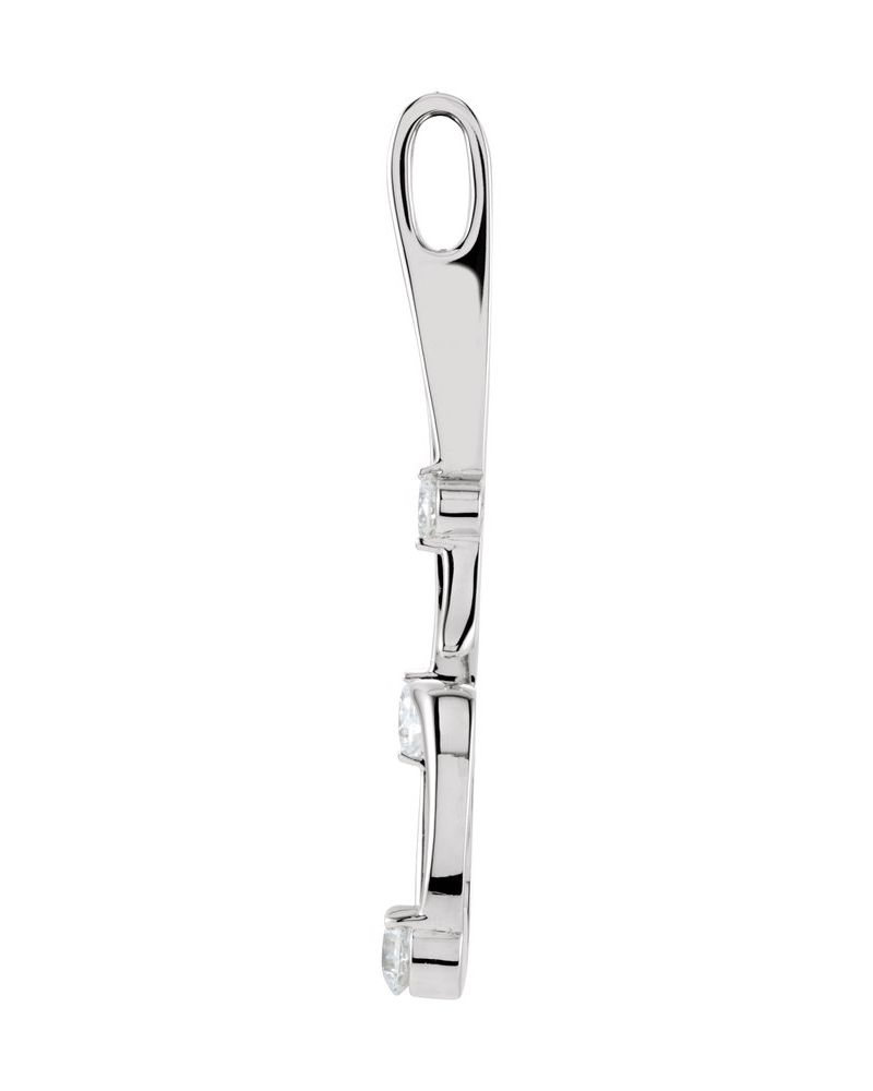 Pingente Orgânico Cravejado em Ouro 14k com Diamantes Naturais – Modelo 6