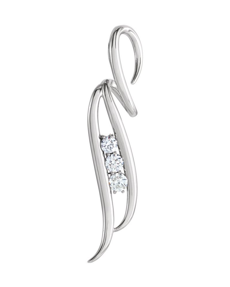 Pingente Orgânico Cravejado em Ouro 14k com Diamantes Naturais – Modelo 7