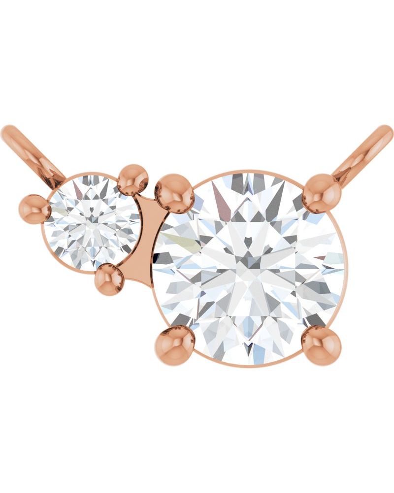 Colar Cravejado em Ouro 14k com Diamantes de Laboratório – Modelo 3