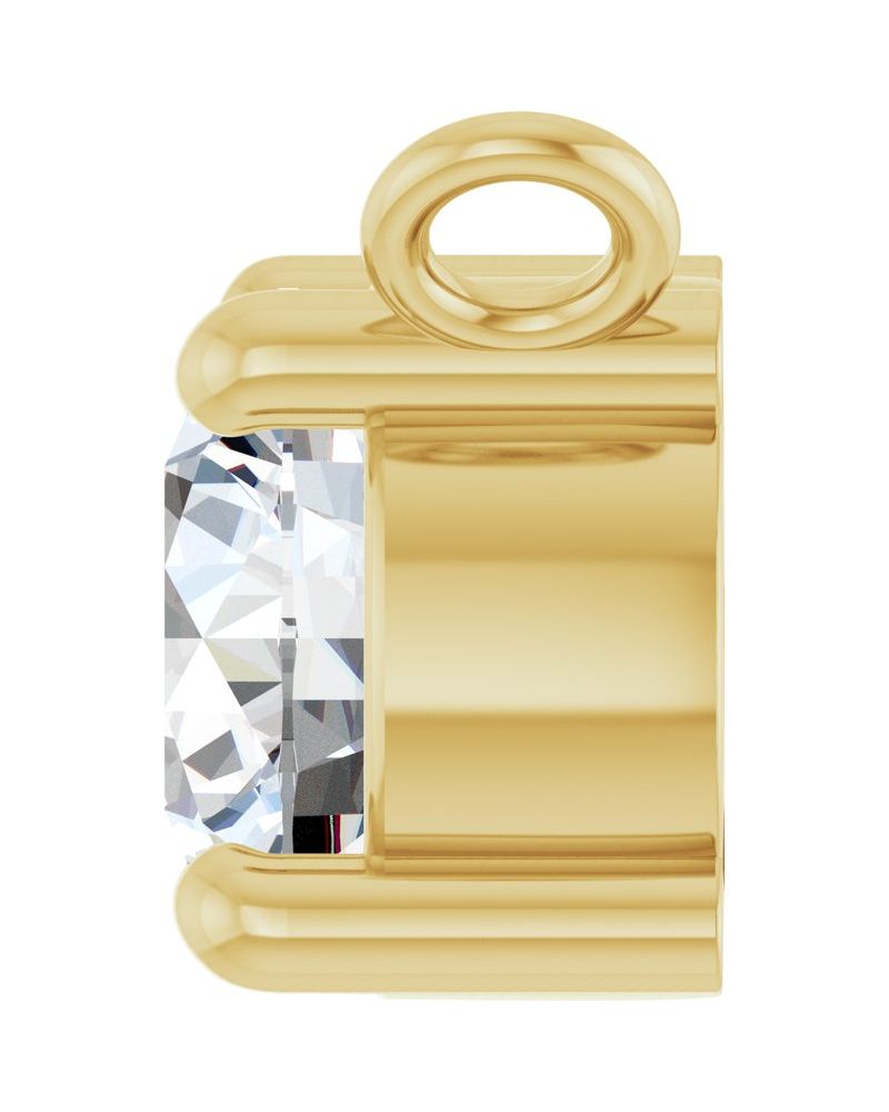 Colar Cravejado em Ouro 14k com Diamantes de Laboratório – Modelo 3