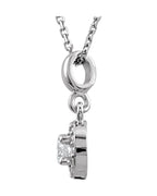 Colar Halo em Ouro 14k com Diamantes Naturais – Modelo 13