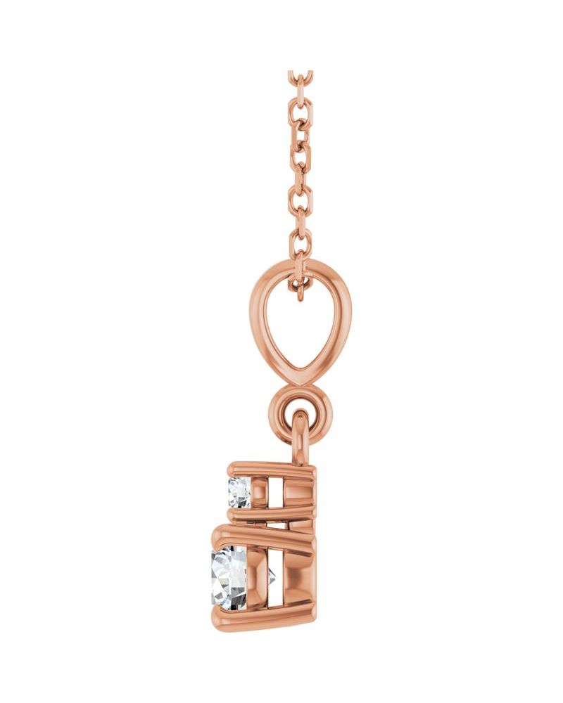 Colar Cravejado em Ouro 14k com Diamantes de Laboratório