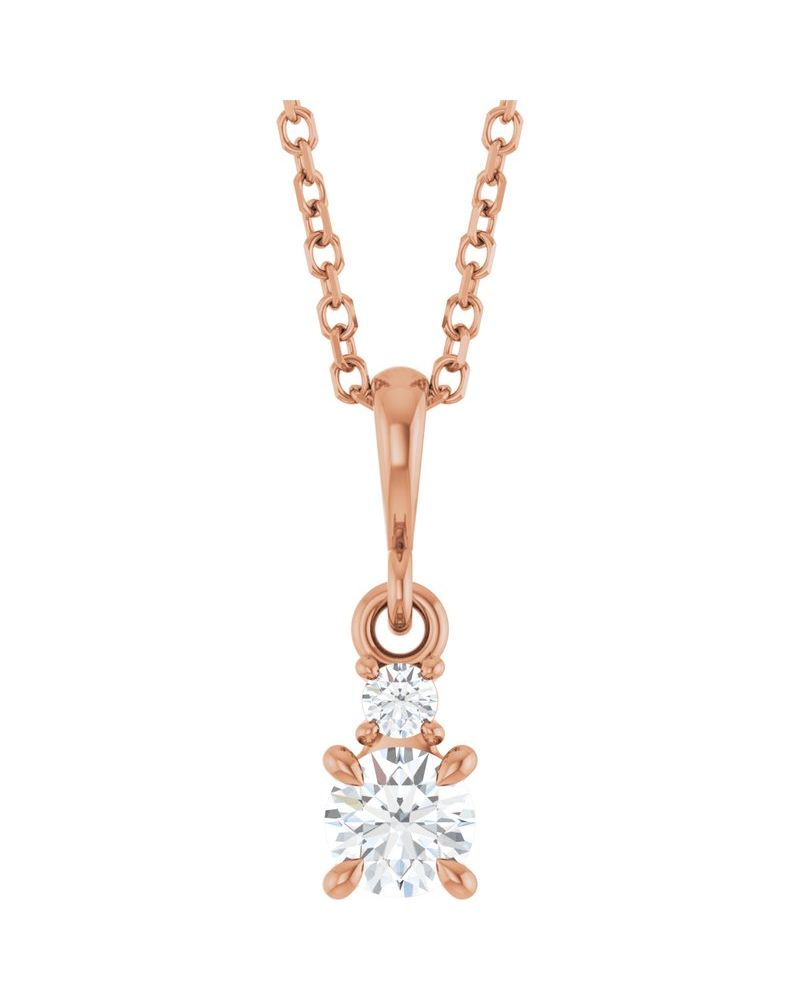 Colar Cravejado em Ouro 14k com Diamantes de Laboratório