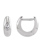 Brinco de Aro Cravejado em Ouro 14k com Diamantes de Laboratório – Modelo 4
