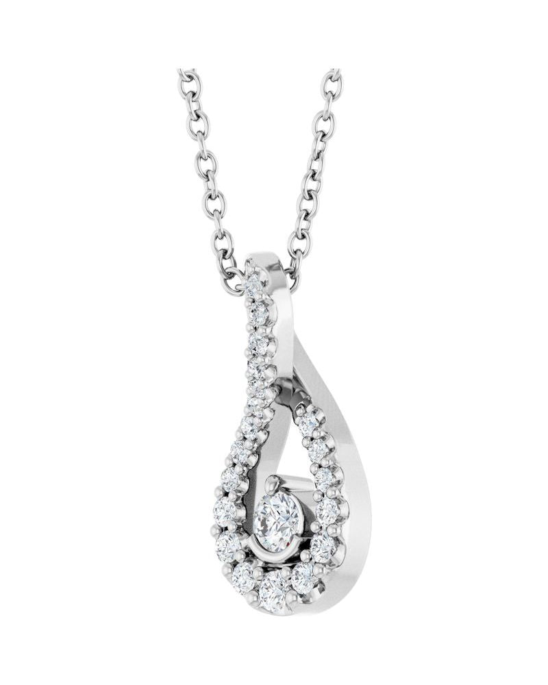 Colar Cravejado em Ouro 14k com Diamantes de Laboratório – Modelo 4