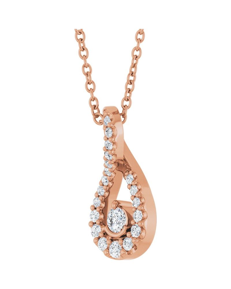 Colar Cravejado em Ouro 14k com Diamantes de Laboratório – Modelo 4