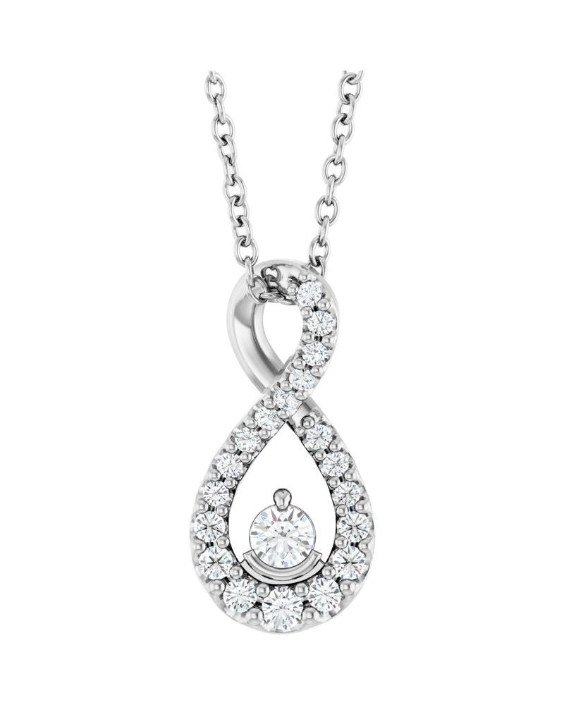 Colar Cravejado em Ouro 14k com Diamantes de Laboratório – Modelo 4