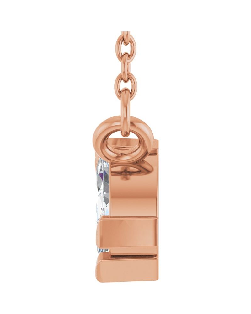 Colar Três Pedras em Ouro 14k com Diamantes de Laboratório – Modelo 2