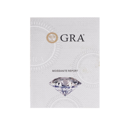Pingente Pdl Moissanite Rd 5MM — Ouro 10K