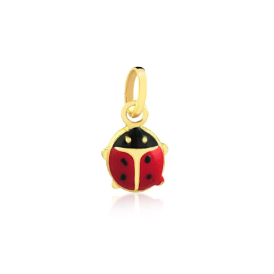 Pingente Joaninha Rsn — Ouro 10K