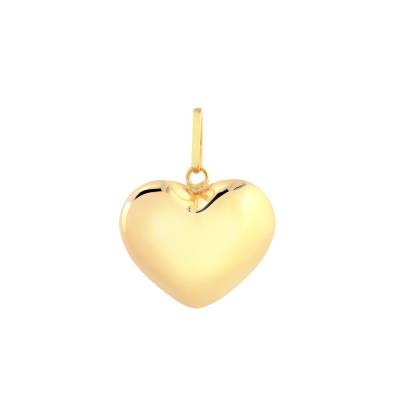 Pingente Cr 15MM Duplo Abd — Ouro 10K