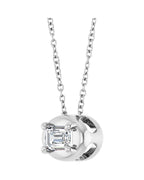 Colar Solitário em Ouro 14k com Diamantes de Laboratório – Modelo 13