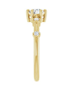 Anel Cravejado em Ouro 14k com Diamantes Naturais – Modelo 13