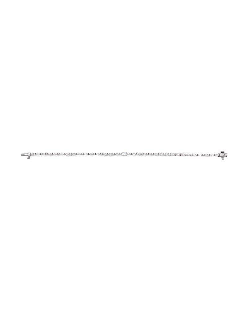 Pulseira Riviera em Ouro 14k com Diamantes de Laboratório – Modelo 2