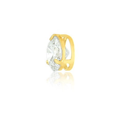 Pingente Ptl Moissanite 6MM
