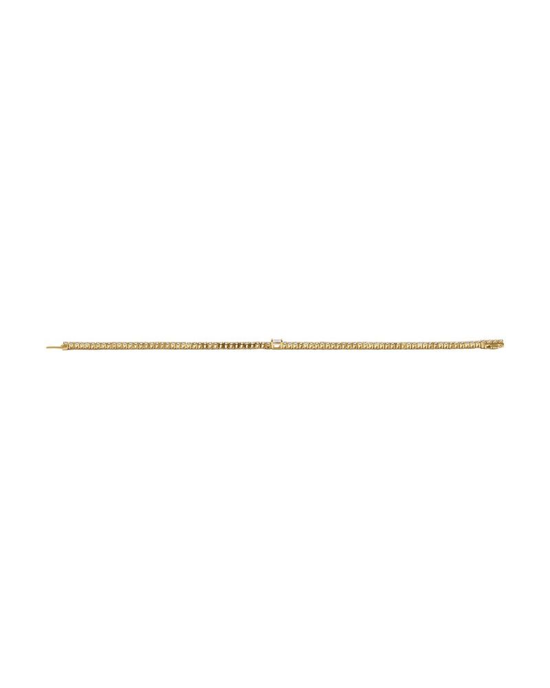 Pulseira Riviera em Ouro 14k com Diamantes de Laboratório – Modelo 2