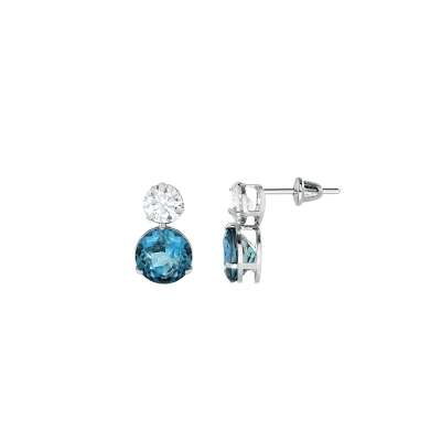 Brinco RD-400 Moissanite/ RD-600 Topazio London Ob
