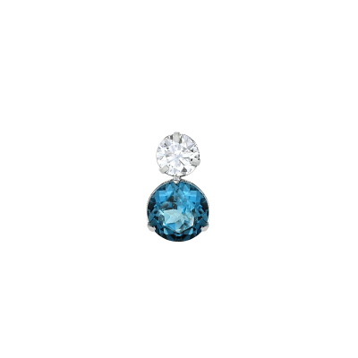 Pingente RD-400 Moissanite/ RD-600 Topazio London Ob