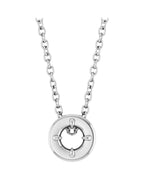 Colar Garras Pontudas Solitário Estilo Bezel em Ouro 14k com Diamantes de Laboratório – Modelo 3