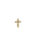 Pingente Cruz em Ouro 14k com Diamantes Naturais – Modelo 26