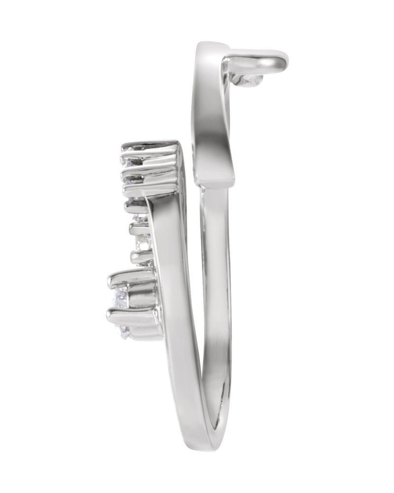 Pingente Trajetória Espiral em Ouro 14k com Diamantes Naturais – Modelo 2