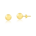 Brinco Bola 9MM — Ouro 10K