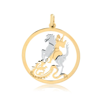Pingente São Jorge 1ARG — Ouro 10K