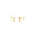 Brinco Meia Flor Navete