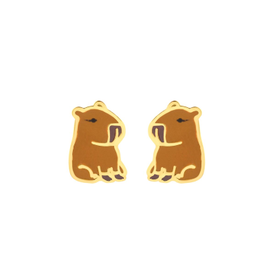 Brinco Capivara Esmaltado