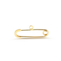 Alfinete Fio N.02 15MM — Ouro 10K