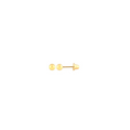 Brinco Bola 2.5MM — Ouro 10K