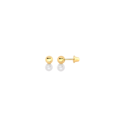 Brinco Bola 3MM/PER 300MM — Ouro 10K