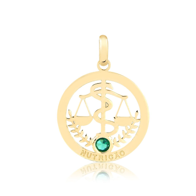 Medalha NUTRIÇÃO-VZD/RD-300-VD