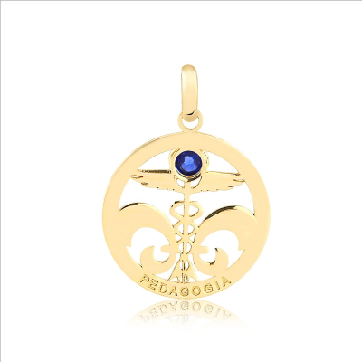 Medalha PEDAGOGIA-VZD/RD-300-AS