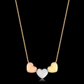 Gargantilha Cr Abd 2 Cores 8MM — Ouro 10K