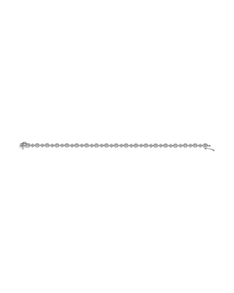 Pulseira Riviera em Ouro 14k com Diamantes Naturais – Modelo 10