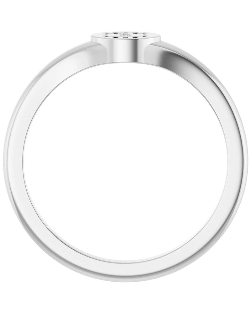 Anel Olho Grego em Ouro 14k com Diamantes Naturais