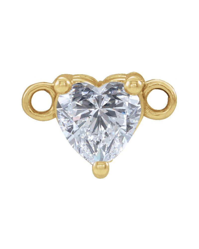 Colar Família Barra em Ouro 14k com Diamantes de Laboratório – Modelo 5